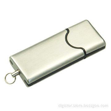 Metal USB flash drive, 128MB-32GB customized logo high level suitable for promotional gift